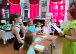 Игровая программа "Как учились раньше"