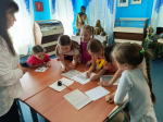 Игровая программа "Как учились раньше"